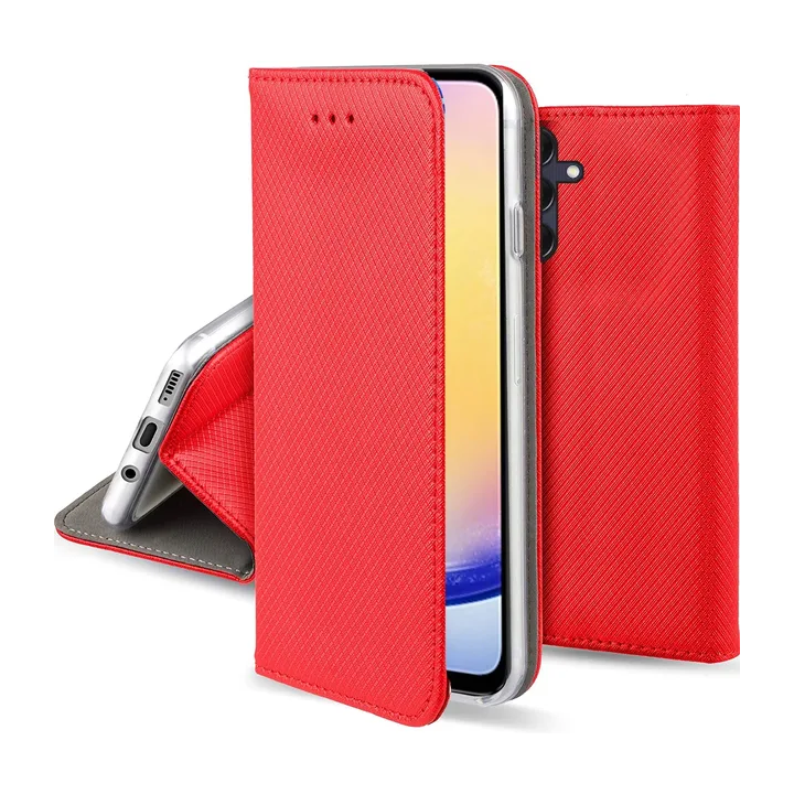 FLIP BOOK SAM GALAXY A25 A24 M34 RED