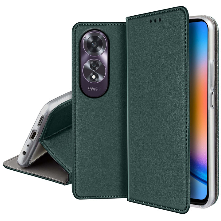 FLIP BOOK OPPO A40 A60 5G GREEN