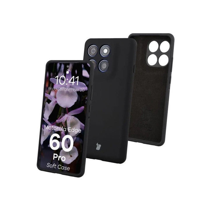 CASE BIZON SOFT MOTO EDGE 60 PRO BLACK