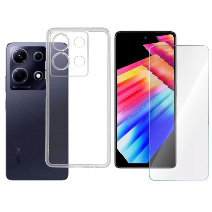 JELLY CASE INFINIX NOTE 30 CLEAR