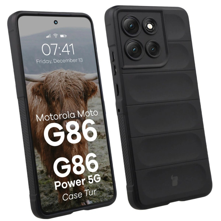 CASE BIZON TUR MOTO G86 G86 POWER BLACK