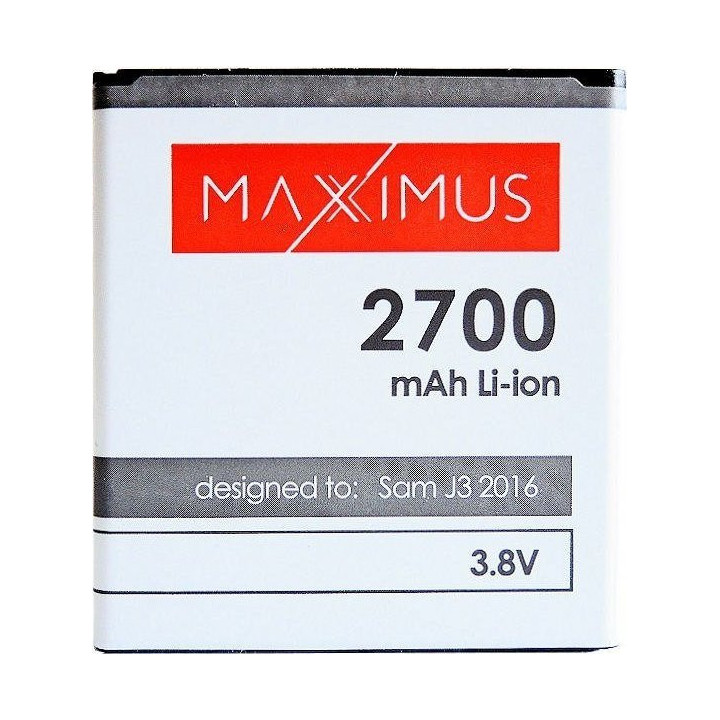 BATERIA MAXXIMUS SAM J3 2016 GRAND PRIME J5 2700MA