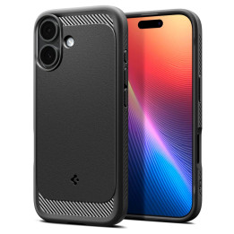 SPIGEN RUGGED ARMOR MAGSAFE IPHONE 16E 17E BLACK