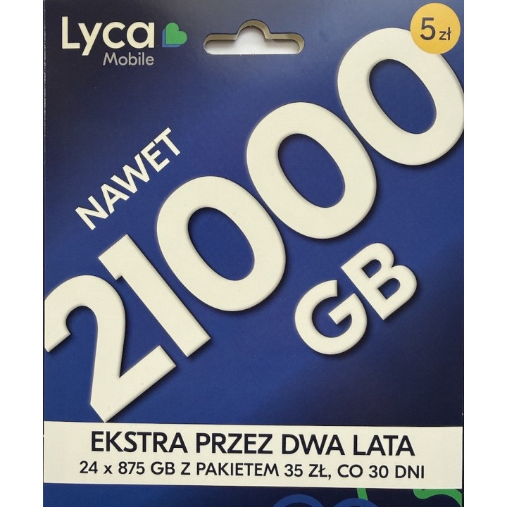 STARTER LYCAMOBILE 5PLN