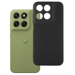 CASE SILICON MOTO G67 G77 BLACK