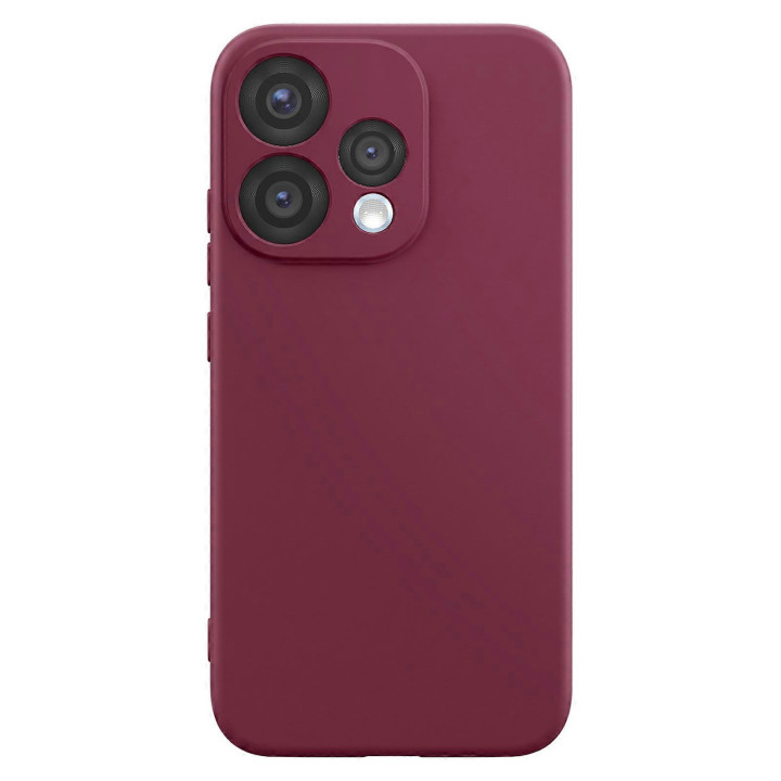 CASE SILICON OPPO RENO 15 BORDO