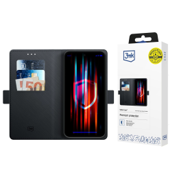 FLIP WALLET 3MK TECH HONOR X5C PLUS BLACK