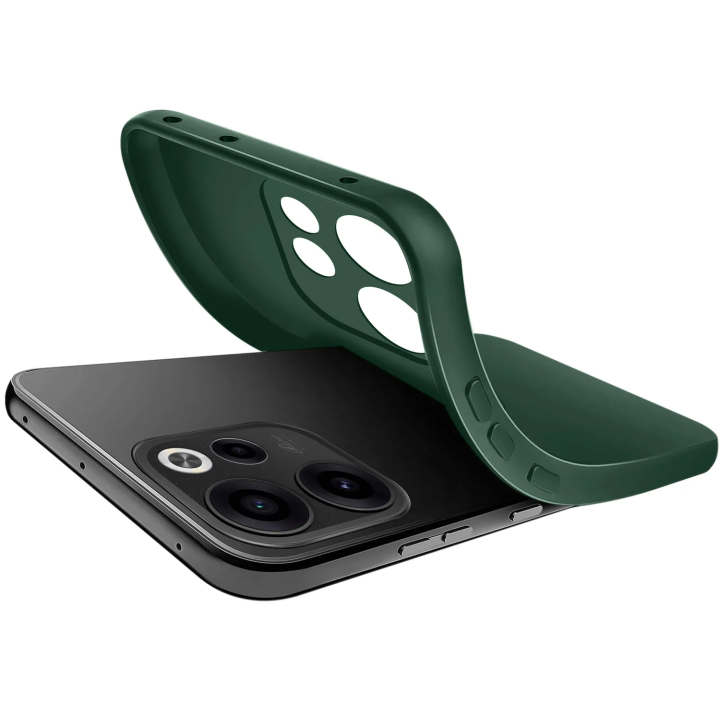 CASE SILICON OPPO RENO 15 F FS GREEN