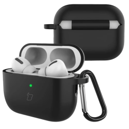 CASE SILICON BIZON APPLE AIRPODS PRO 3 BLACK