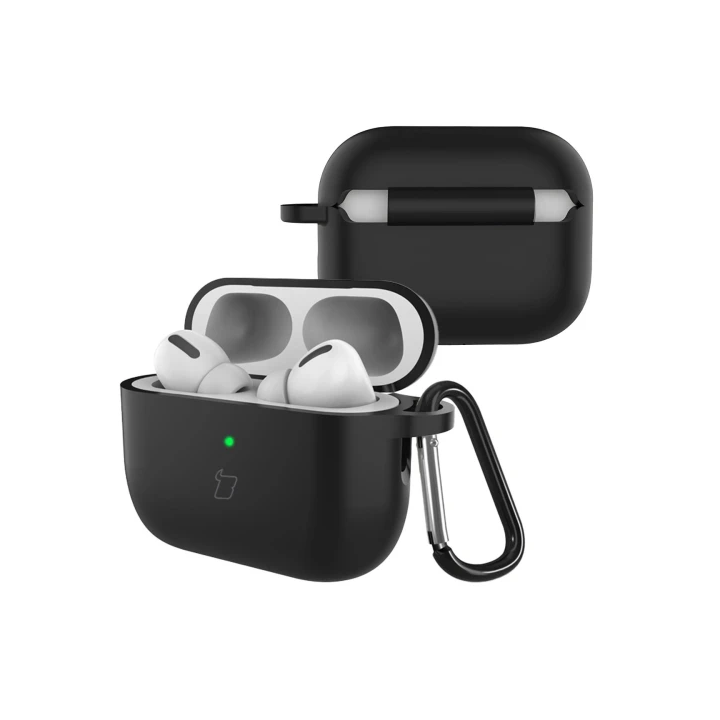 CASE SILICON BIZON APPLE AIRPODS PRO 3 BLACK