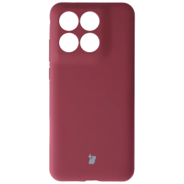 CASE SILICON MOTO EDGE 70 BORDO