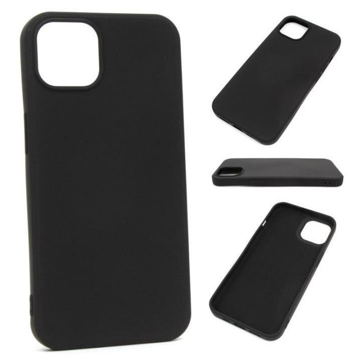 CASE SILICON IPHONE 13 BLACK
