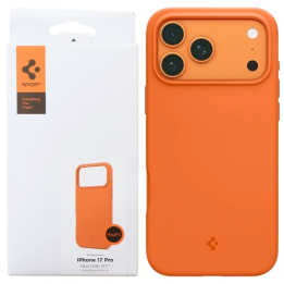 SPIGEN SILICON FIT MAGSAFE IPHONE 17 PRO ORANGE