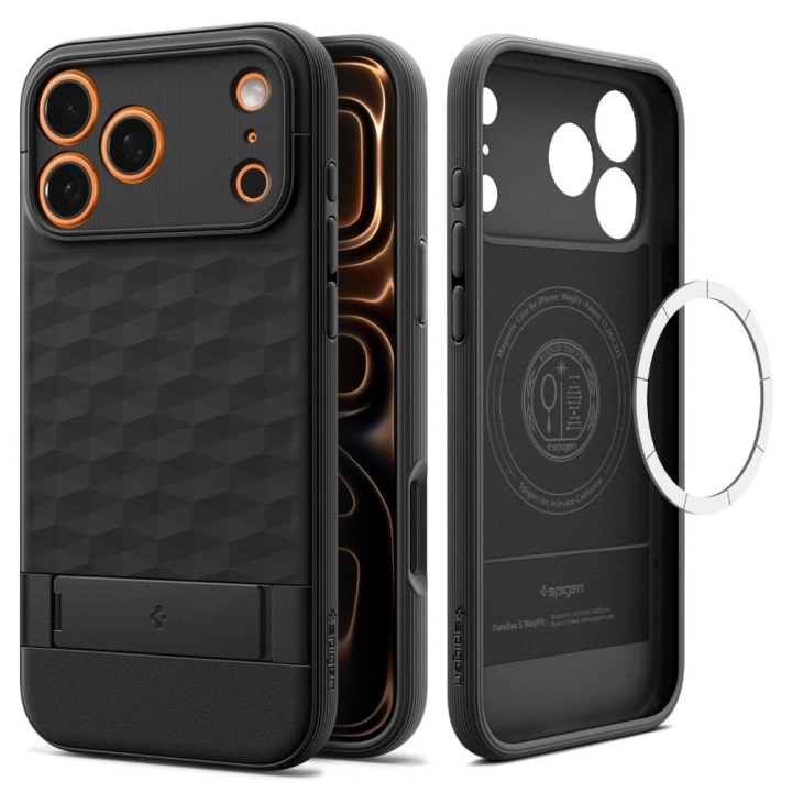 SPIGEN PARALLAX MAGSAFE IPHONE 17 PRO BLACK