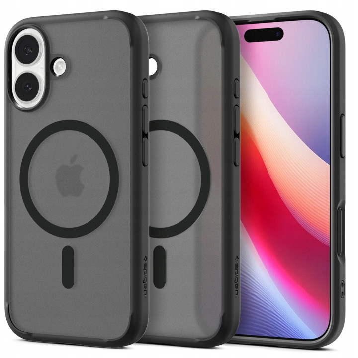 SPIGEN HYBRID MAG IPHONE 17 FROST BLACK