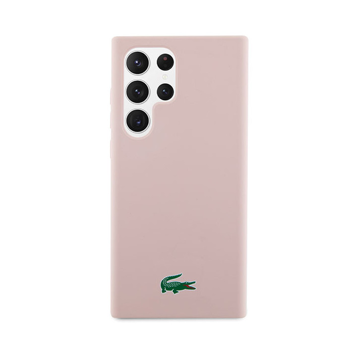 CASE LACOSTE SILICON SAM GALAXY S23 ULTRA PINK