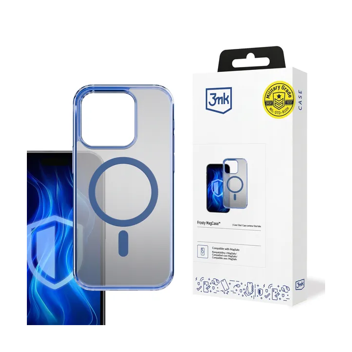 3MK CASE MISTY MAGSAFE IPHONE 15 PRO MAX BLUE