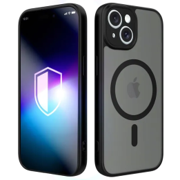 3MK CASE MISTY MAGSAFE IPHONE 15 BLACK