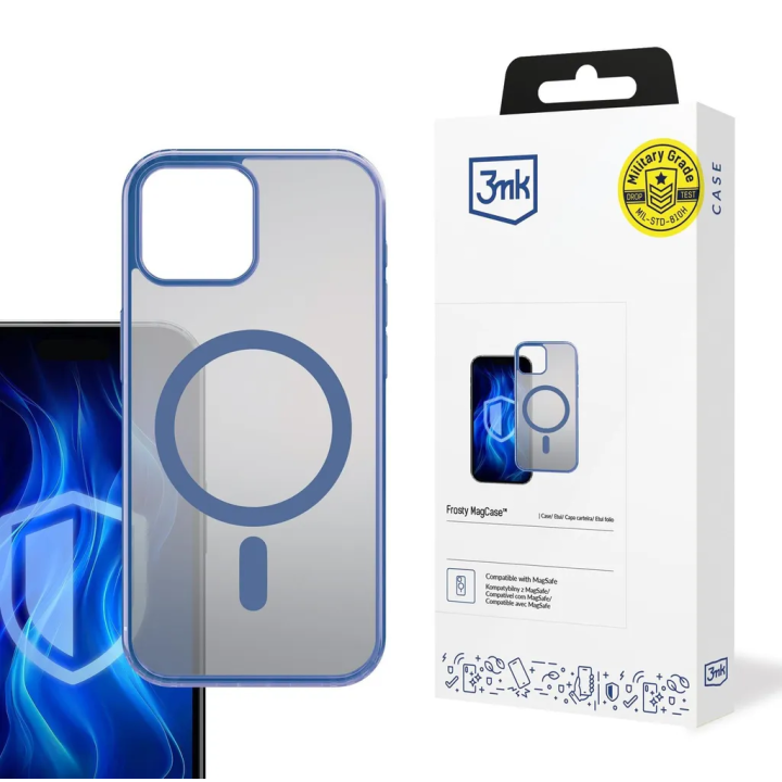3MK CASE MISTY MAGSAFE IPHONE 14 PRO BLUE