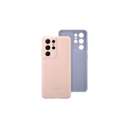 CASE SILICON SAM GALAXY S21 ULTRA JASNY PINK