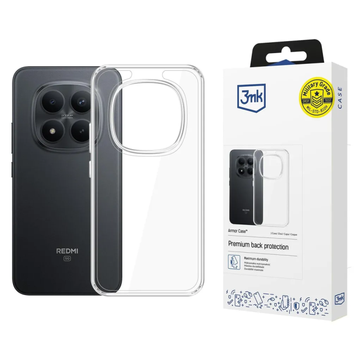 3MK ARMOR CASE XIAOMI NOTE 15 PRO 5G CLEAR