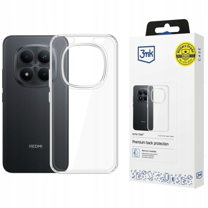 3MK ARMOR CASE XIAOMI NOTE 15 PRO 4G CLEAR