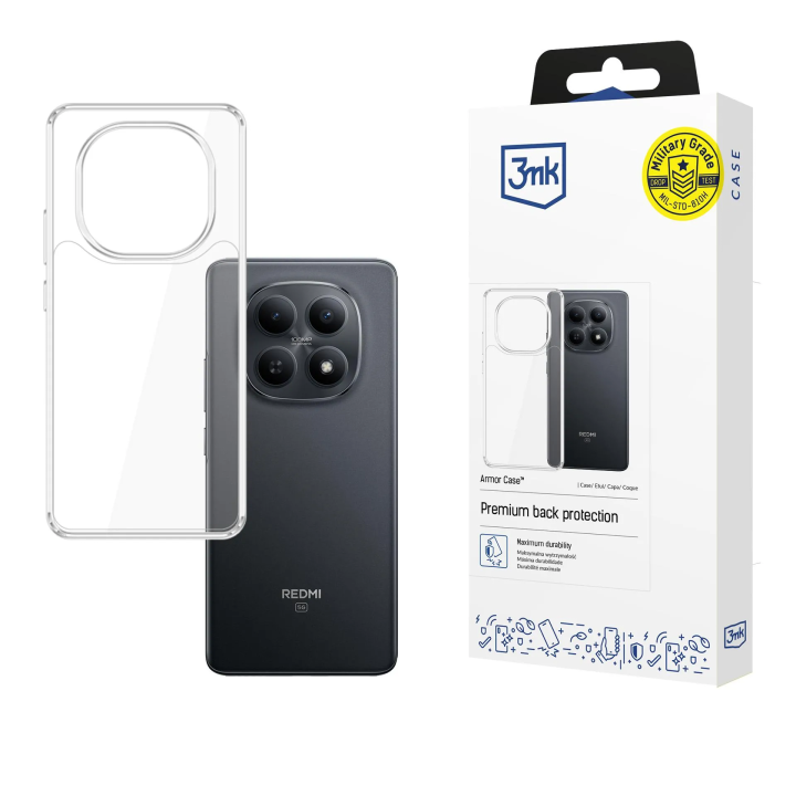 3MK ARMOR CASE XIAOMI NOTE 15 4G 5G CLEAR