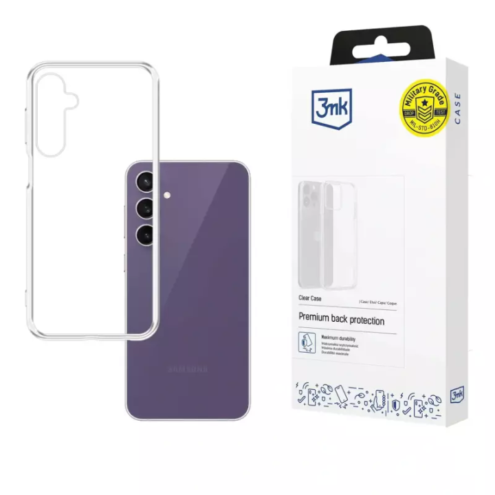 3MK ARMOR CASE SAM GALAXY S24 FE CLEAR