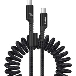 KABEL BASEUS FISH EYE SPRING USB-C USB-C PD100 1M