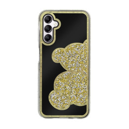 CASE TEDDY BEAR SAM GALAXY A16 GOLD