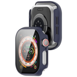 CASE BIZON APPLE WATCH 10 11 46MM BLUE