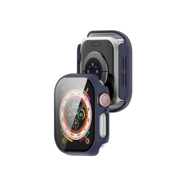 CASE BIZON APPLE WATCH 10 11 46MM BLUE