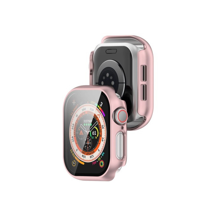 CASE BIZON APPLE WATCH 10 11 46MM PINK
