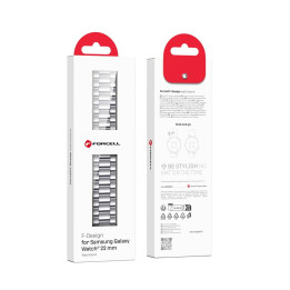 PASEK FORCELL FS06 SAMSUNG WATCH 22MM SILVER