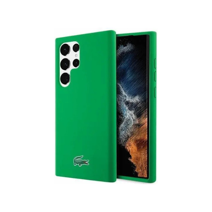 CASE LACOSTE SILICON SAM GALAXY S23 PLUS GREEN