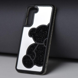 CASE TEDDY BEAR SAM GALAXY S25 FE BLACK