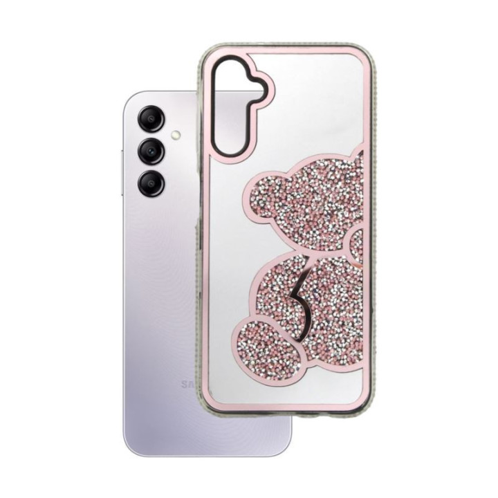 CASE TEDDY BEAR SAM GALAXY A56 PINK
