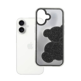CASE TEDDY BEAR IPHONE 17 BLACK