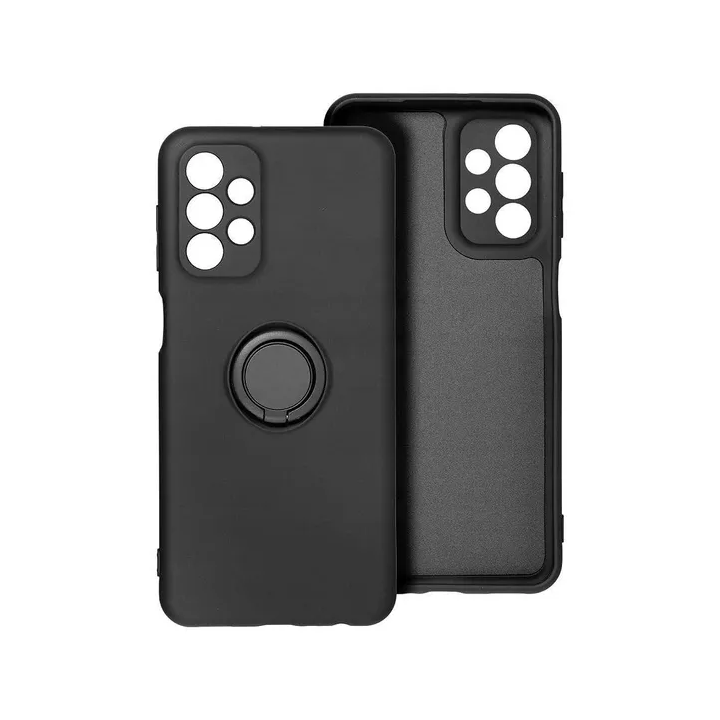 CASE SILICON RING SAM GALAXY S25 ULTRA BLACK