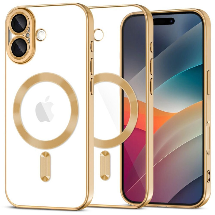 CASE GOLDEN MAGSAFE IPHONE 17 WHITE