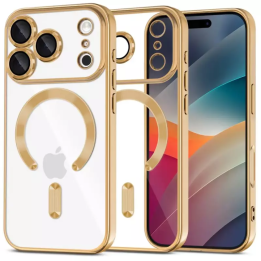 CASE GOLDEN MAGSAFE IPHONE 17 PRO MAX WHITE