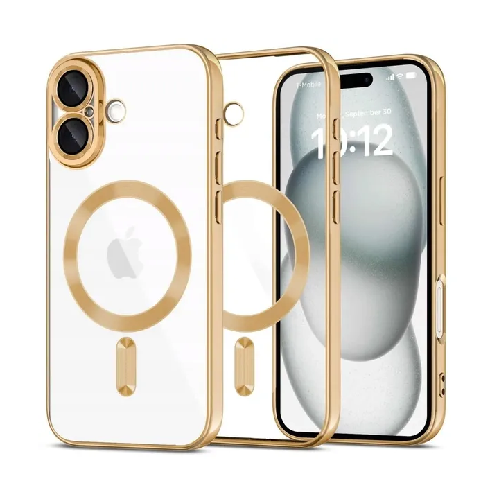 CASE GOLDEN MAGSAFE IPHONE 16 WHITE