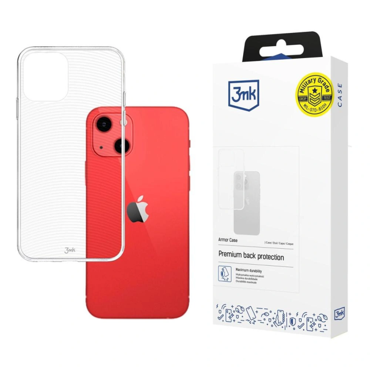 3MK ARMOR CASE IPHONE 13 CLEAR