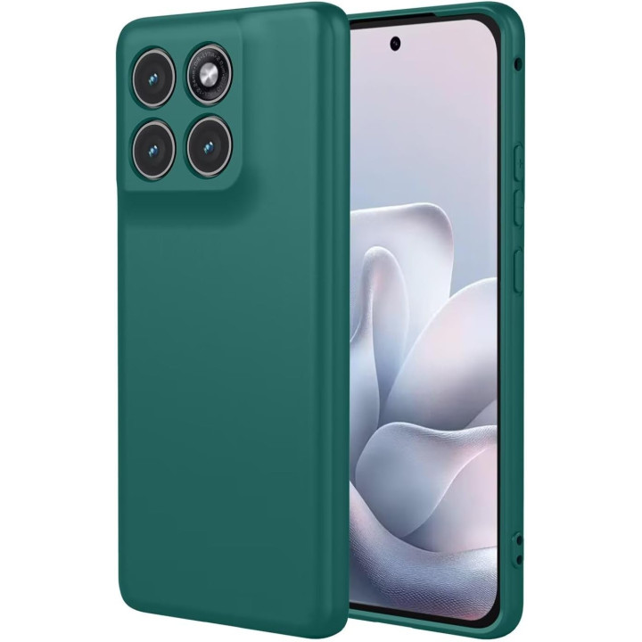 CASE SILICON MOTO EDGE 70 PRO GREEN