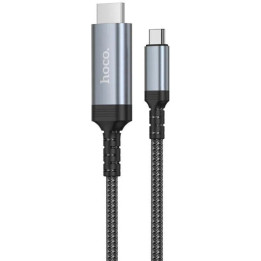 KABEL HOCO TYP-C DO HDMI 4K 30HZ 2M GRAY
