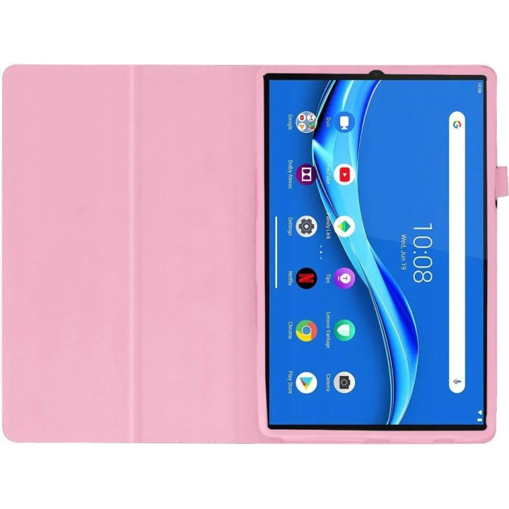 ETUI BOOK LENOVO TAB M10 PLUS PINK