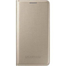 ETUI FLIP COVER ORYG SAM GALAXY ALPHA GOLD
