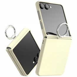 CASE ARAREE AERO FLEX SAM GALAXY Z FLIP 7 KREMOWY
