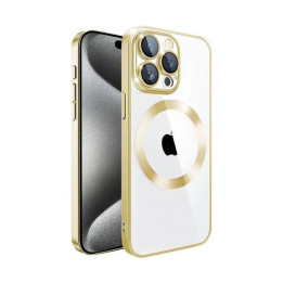 CASE GOLDEN MAGSAFE IPHONE 15 WHITE