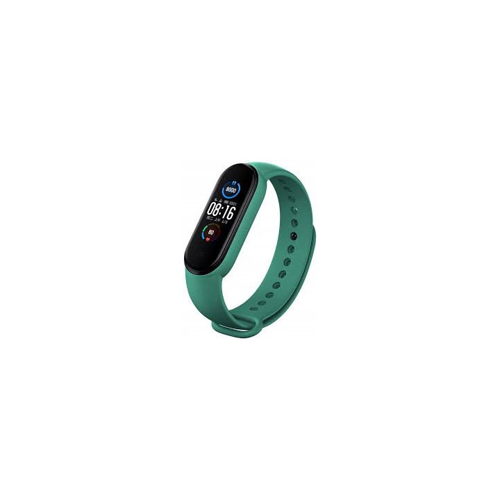 PASEK UNIV XIAOMI MI BAND 5 6 GREEN